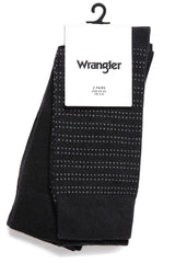 SKARPETKI WRANGLER STRIPE SOCKS BLACK W0Z678100