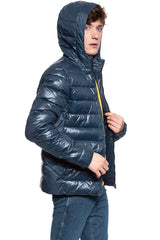 KURTKA ZIMOWA WRANGLER PUFFER JACKET NAVY W4A0XT114