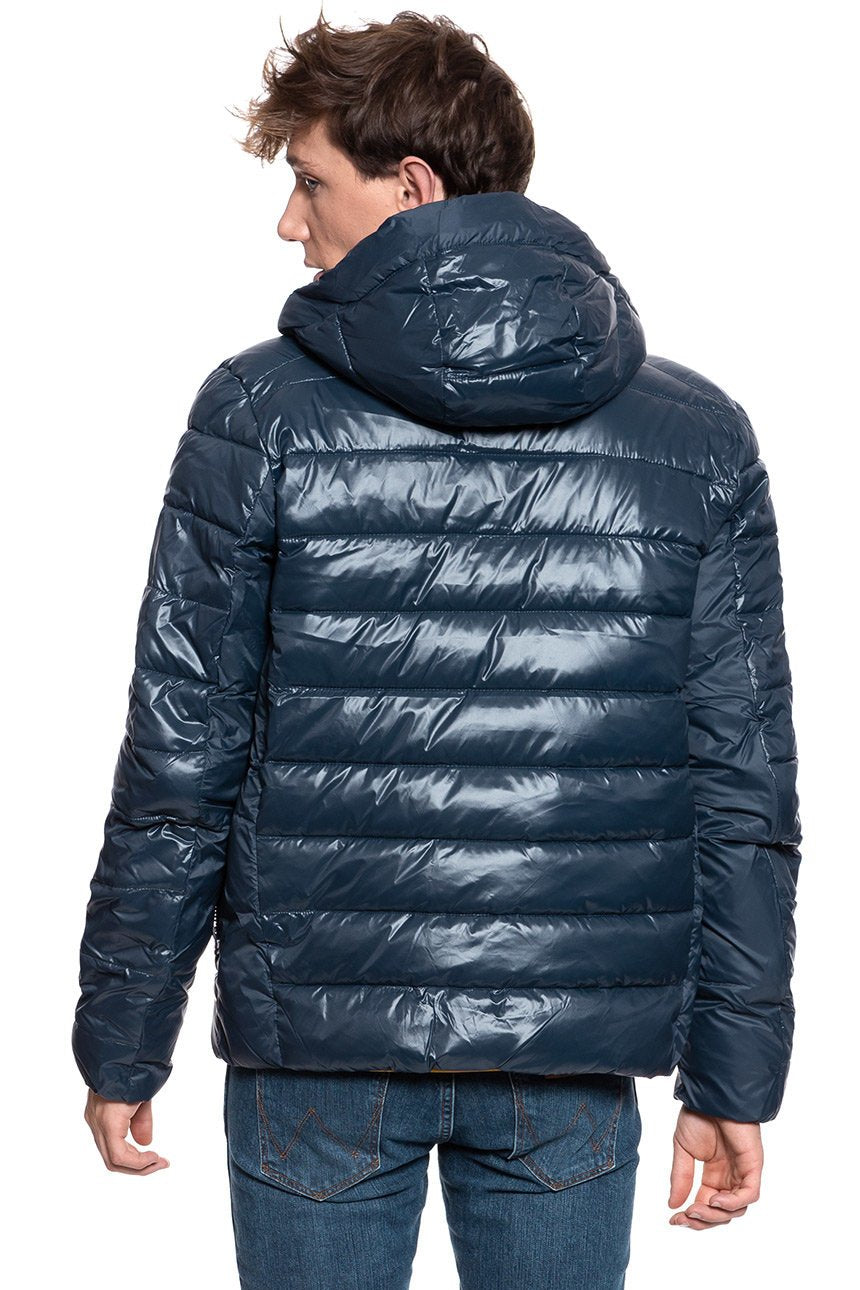 KURTKA ZIMOWA WRANGLER PUFFER JACKET NAVY W4A0XT114