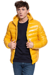 KURTKA ZIMOWA WRANGLER PUFFER JACKET MINERAL YELLOW W4A0XTY02