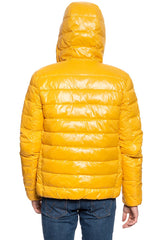 KURTKA ZIMOWA WRANGLER PUFFER JACKET MINERAL YELLOW W4A0XTY02