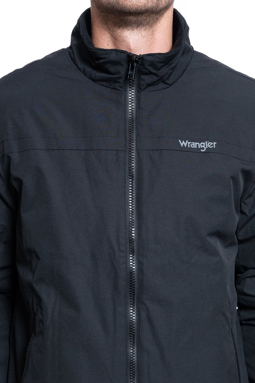 KURTKA MĘSKA WRANGLER BOMBER JACKET BLACK W4A1XR100