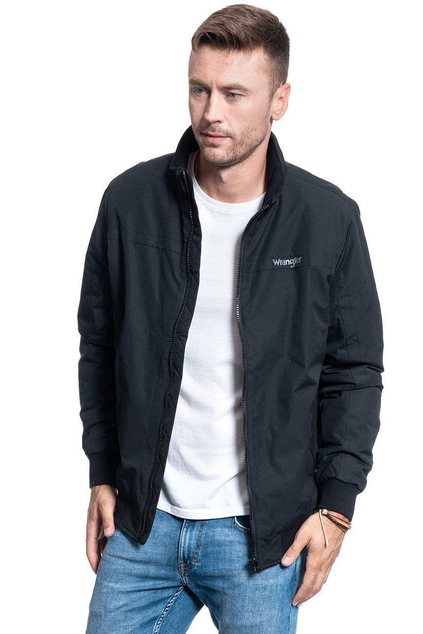 KURTKA MĘSKA WRANGLER BOMBER JACKET BLACK W4A1XR100