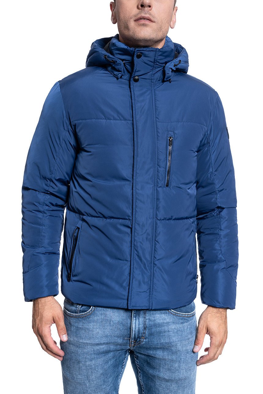 KURTKA MĘSKA WRANGLER PROTECTOR JACKET BLUE DEPTHS W4A2W3XJY