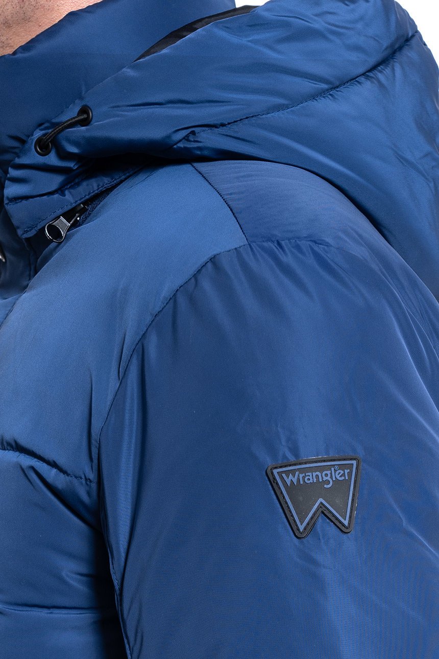 KURTKA MĘSKA WRANGLER PROTECTOR JACKET BLUE DEPTHS W4A2W3XJY