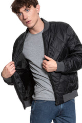 KURTKA WRANGLER BOMBER JACKET BLACK W4A6Y8100