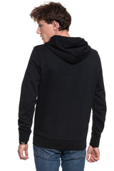 BLUZA WRANGLER LOGO HOODIE BLACK W641HY100