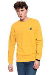 BLUZA WRANGLER SIGN OFF CREW MINERAL YELLOW W6589HAYM