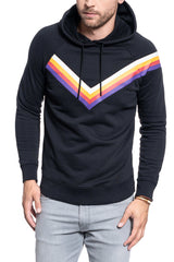 BLUZA MĘSKA WRANGLER CUT&SEW HOODIE BLACK W6A7IK100