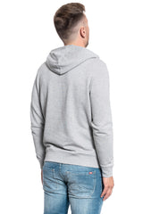 BLUZA WRANGLER SUNSET HOODIE MID GREY MEL W6A8HYX37