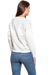 BLUZA WRANGLER 80´S RETRO SWEAT OFFWHITE W6N0HP737