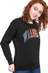 BLUZA WRANGLER REGULAR SWEAT BLACK W6N2HA100