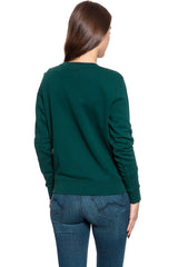 BLUZA WRANGLER LOGO SWEAT PINE W6N2HAG01