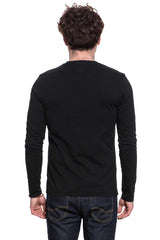 KOSZULKA LONGSLEEVE WRANGLER LS LOGO TEE BLACK W744D3100