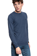 MĘSKI SWETER WRANGLER CREWNECK KNIT NAVY W8A02P114