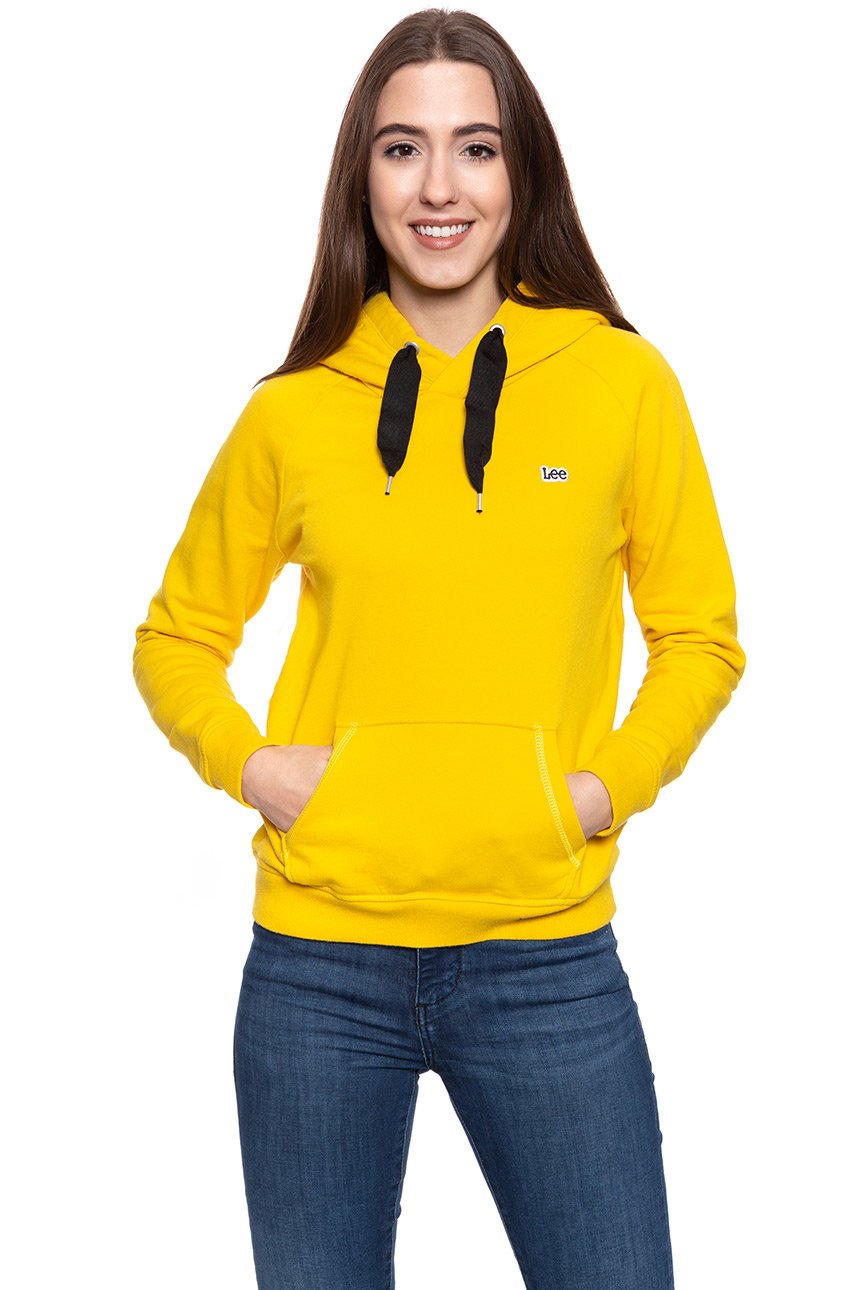 BLUZA LEE DAMSKA HOODY LEMON ZEST L36ATXMM