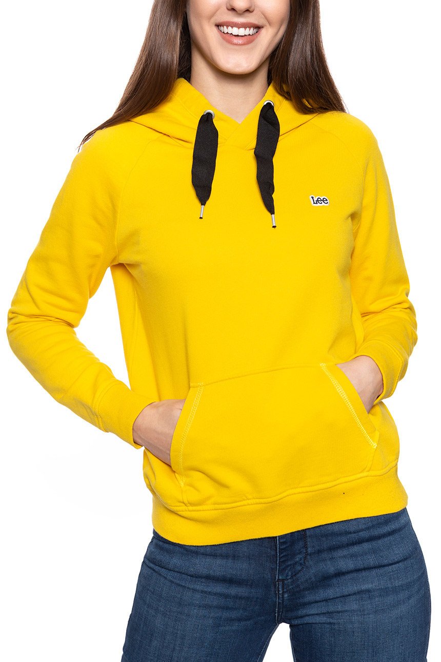 BLUZA LEE DAMSKA HOODY LEMON ZEST L36ATXMM