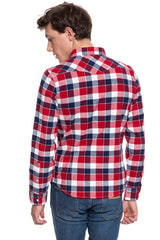 KOSZULA LEE WESTERN SHIRT BRIGHT RED L643NVEF