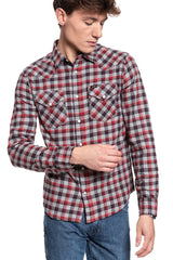 KOSZULA LEE WESTERN SHIRT WARP RED L643OAKG