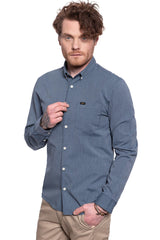 KOSZULA LEE SLIM BUTTON DOWN MIDNIGHT NAVY L66XOHMA