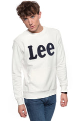 BLUZA LEE BOUCLE CREW SWS OFF WHITE L81OSOMK