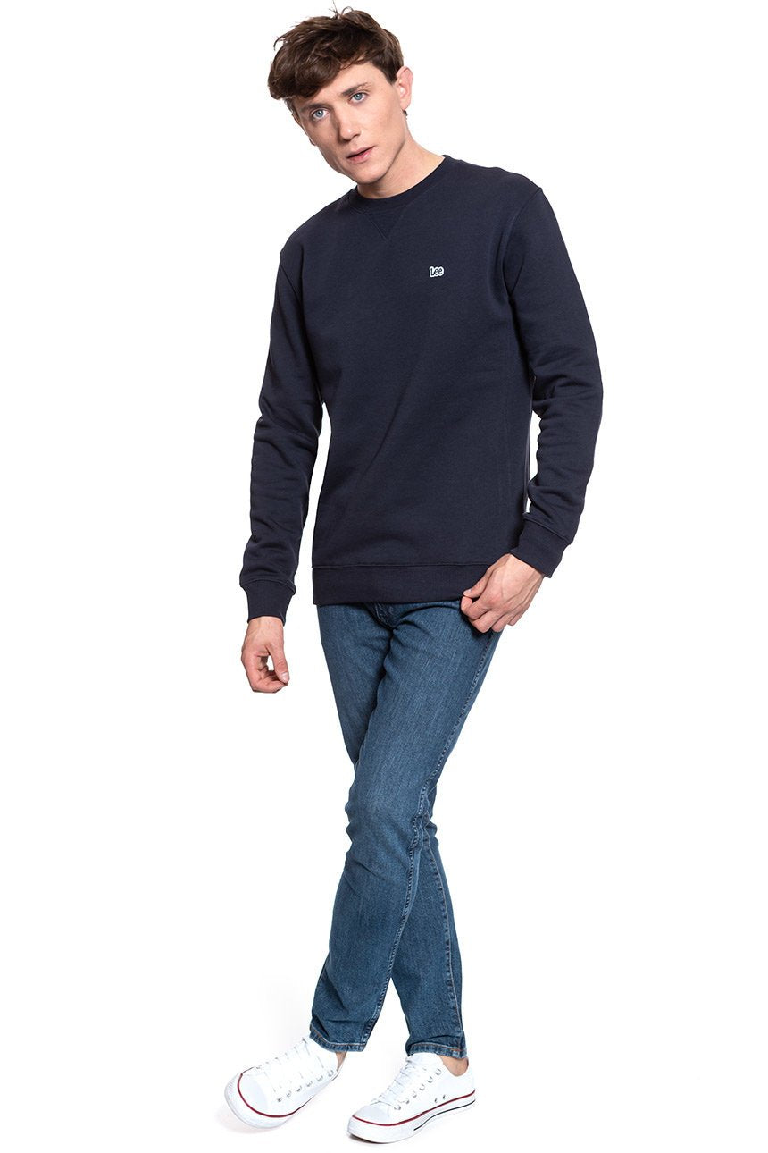 BLUZA LEE CREW SWS MIDNIGHT NAVY L81TTJMA