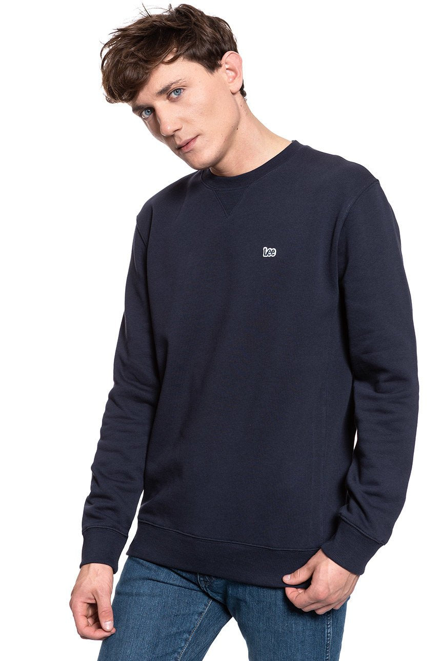 BLUZA LEE CREW SWS MIDNIGHT NAVY L81TTJMA