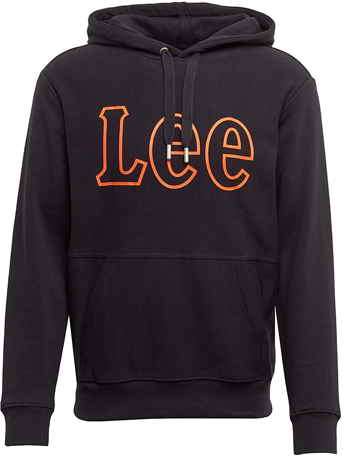 BLUZA LEE SEASONAL LOGO HOODY MIDNIGHT NAVY L81YSOMA