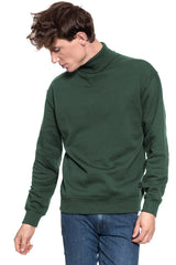 BLUZA LEE HIGHNECK SWS DK BOTTLE GREEN L82BTJBB