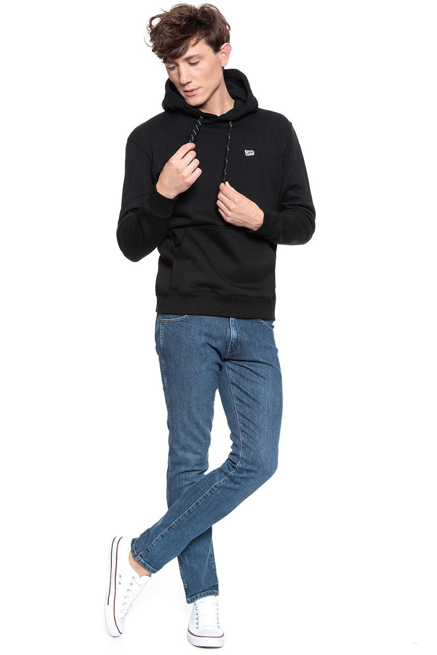 BLUZA LEE HOODIE SWS BLACK L82HTJ01