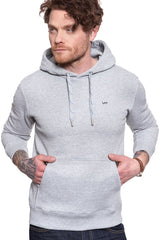 BLUZA LEE HOODIE SWS GREY MELE L82HTJMP