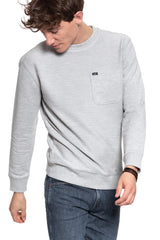 BLUZA LEE NEW POCKET SWS GREY MELE L82MWOMP