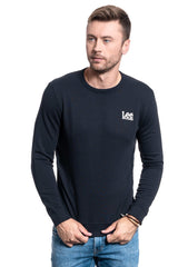 BLUZA LEE LOGO SWEAT  BLACK L82QFB02