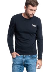 BLUZA LEE LOGO SWEAT  BLACK L82QFB02