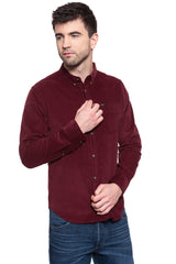 KOSZULA LEE BUTTON DOWN BURGUNDY L880MRMF