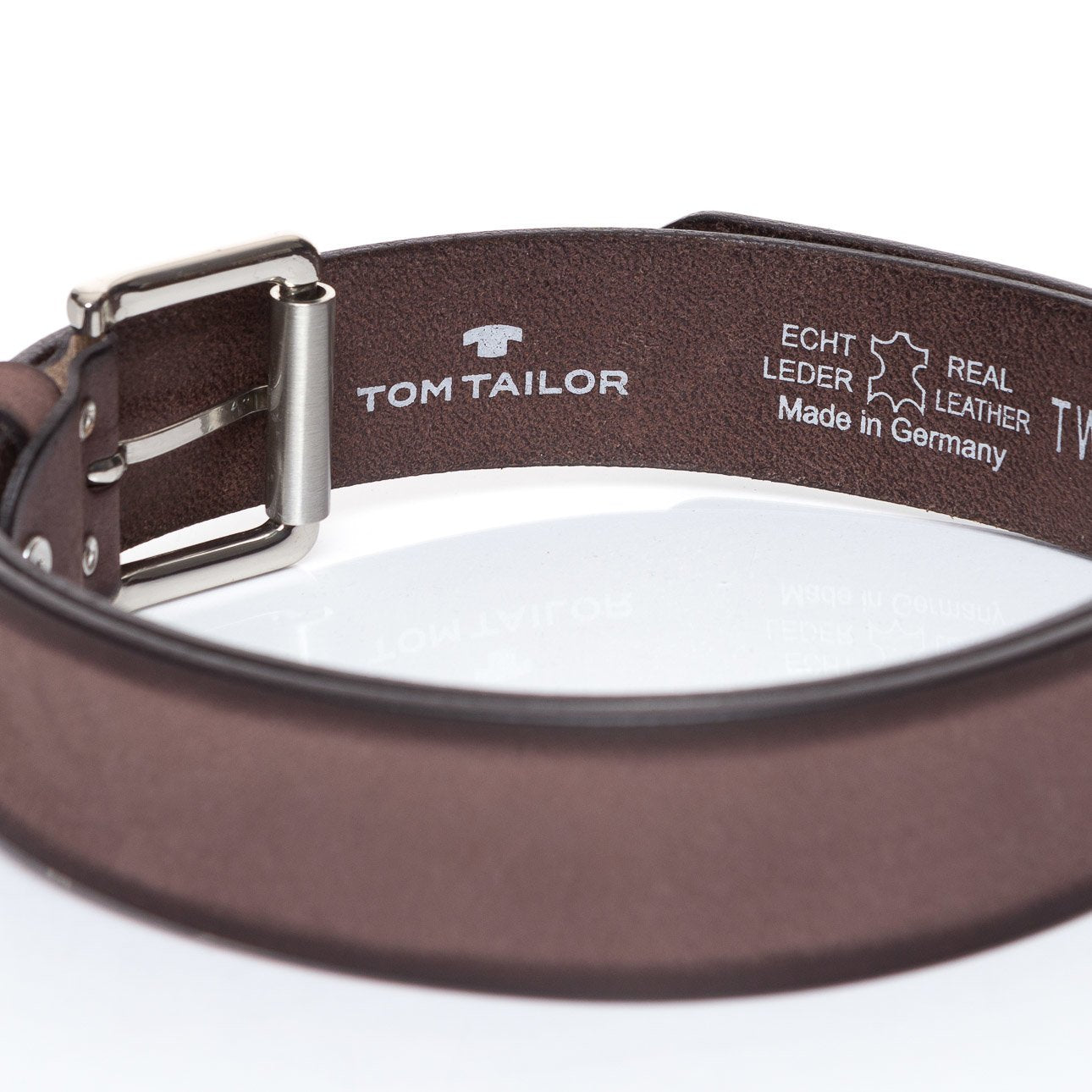 TOM TAILOR PASEK SKÓRZANY  SOPO-TT376 441 40mm Ledergürtel RO2689