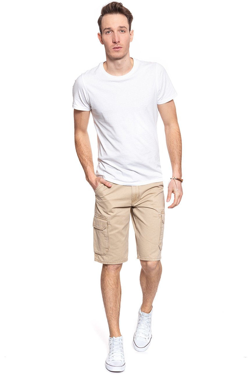 SPODENKI WRANGLER CARGO SHORT SAND W15DKC58N