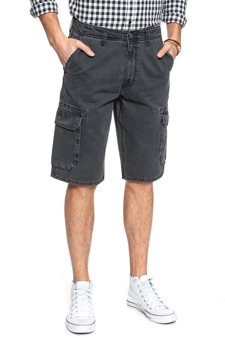 SPODENKI WRANGLER CARGO SHORT FADED BLACK W15DKC33W