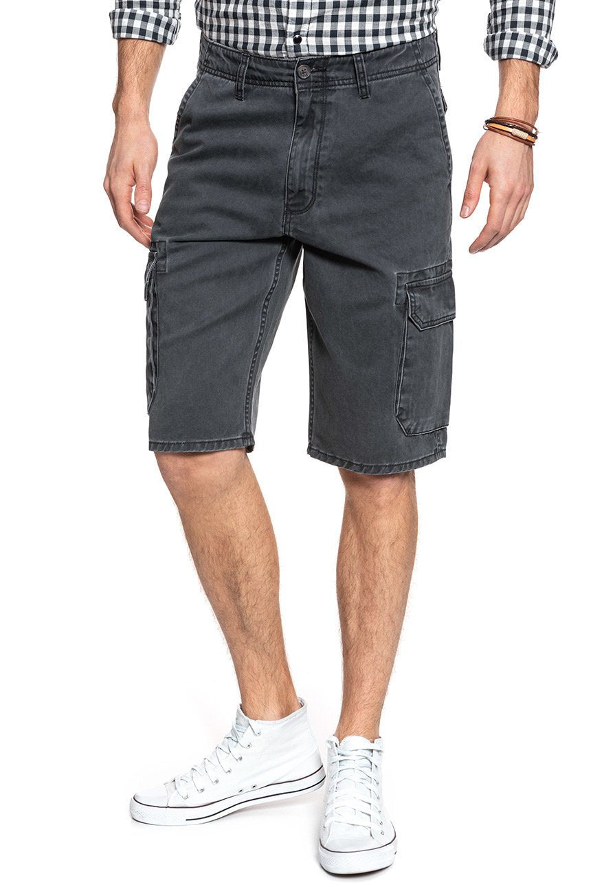 SPODENKI WRANGLER CARGO SHORT FADED BLACK W15DKC33W