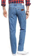 WRANGLER SPODNIE MĘSKIE TEXAS BLAZING BLUE W121Q472X