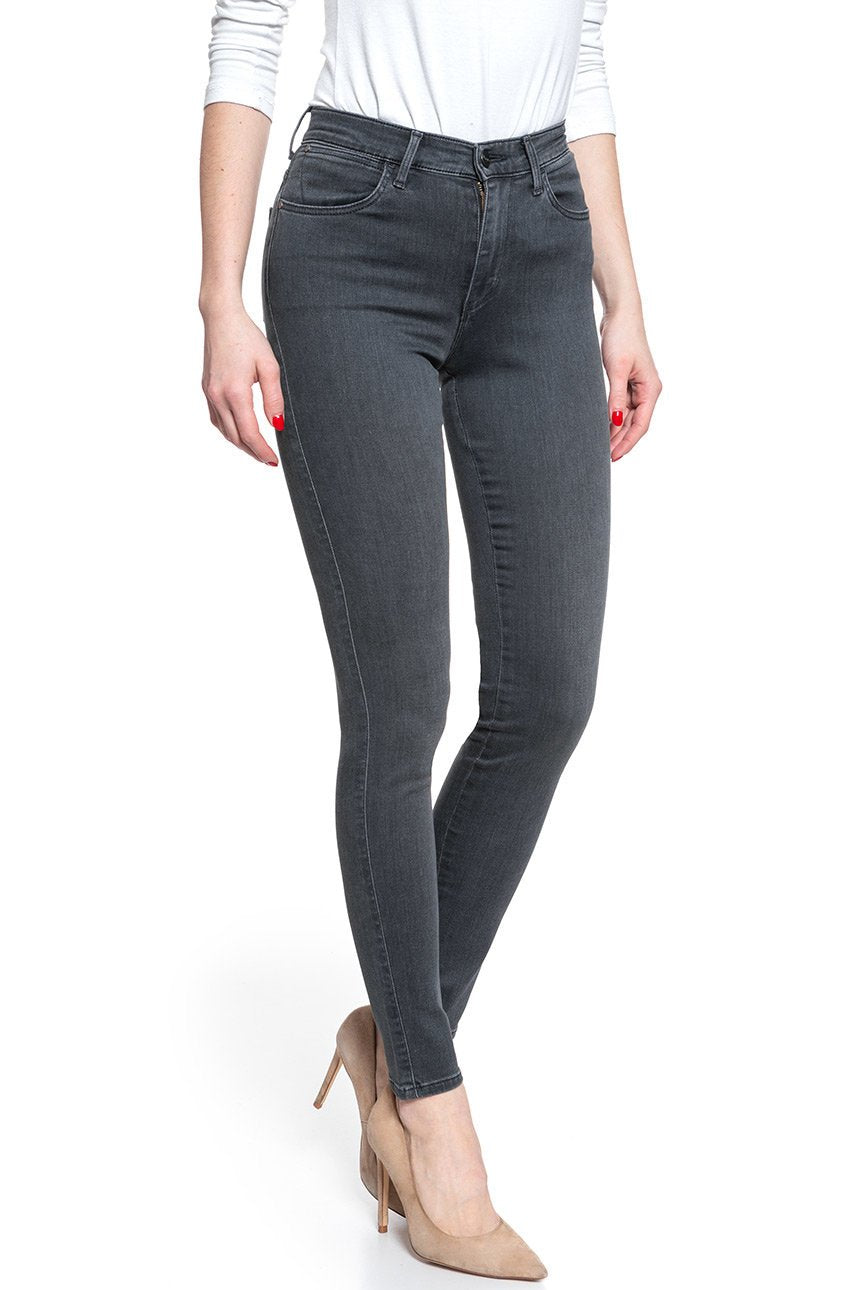 WRANGLER HIGH RISE SKINNY SOFT GREY W27HUR19L