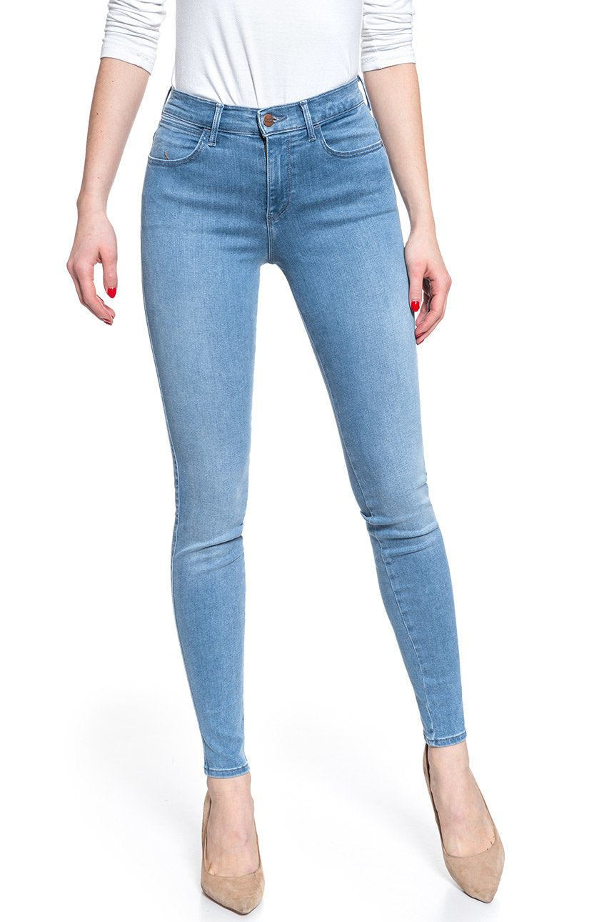 WRANGLER HIGH RISE SKINNY SOFT SKY W27HUS21K