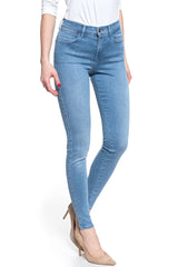 WRANGLER HIGH RISE SKINNY SOFT SKY W27HUS21K