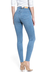 WRANGLER HIGH RISE SKINNY SOFT SKY W27HUS21K