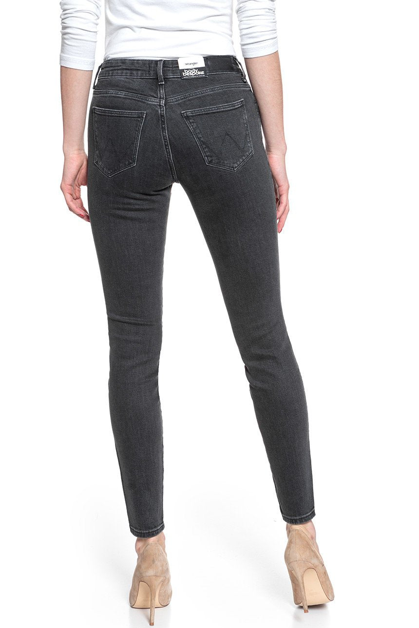 WRANGLER SKINNY SOFT BLACK W28KJF21R