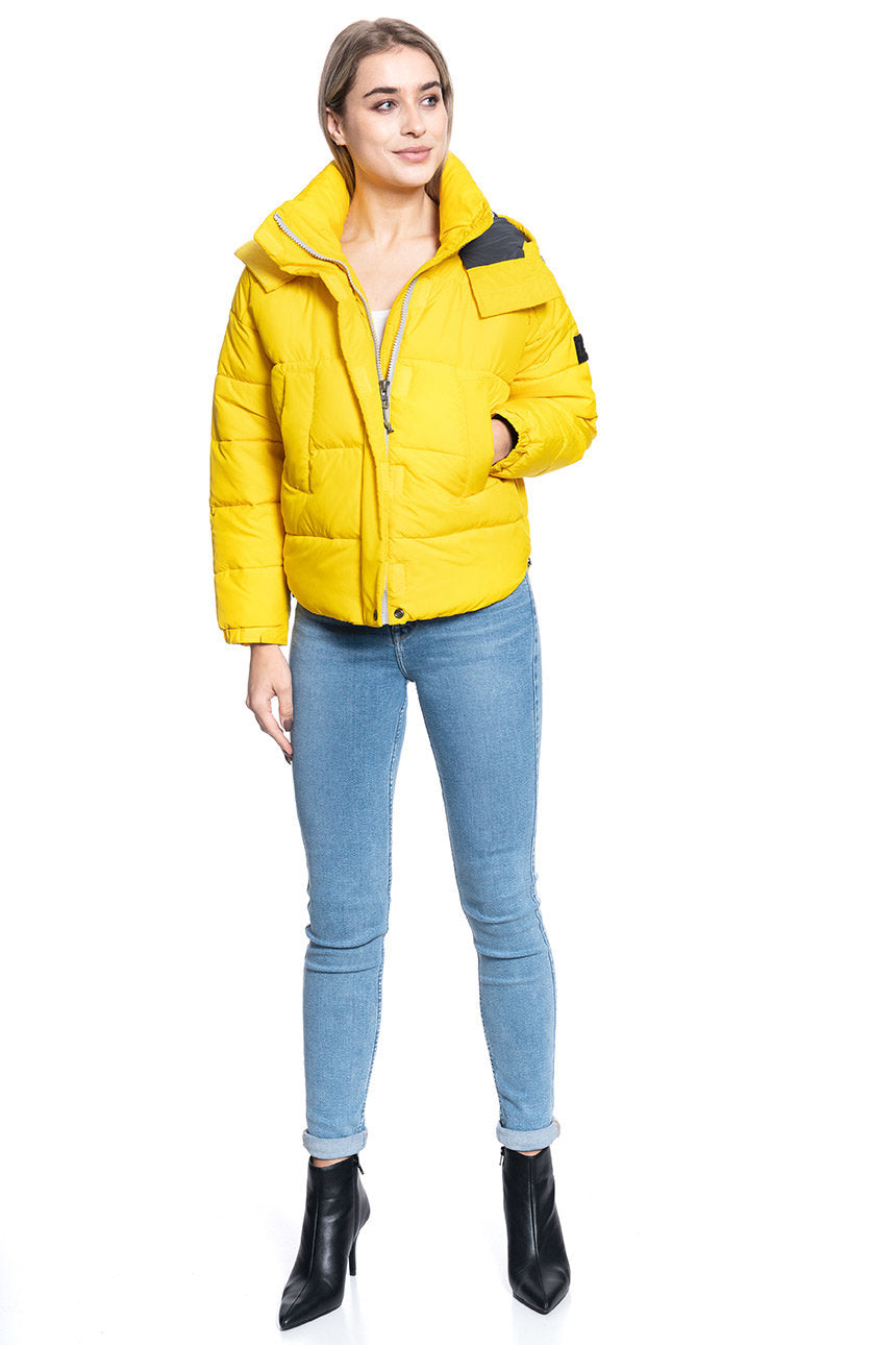 KURTKA DAMSKA LEE PUFFER JKT LEMON ZEST L56VUMMM