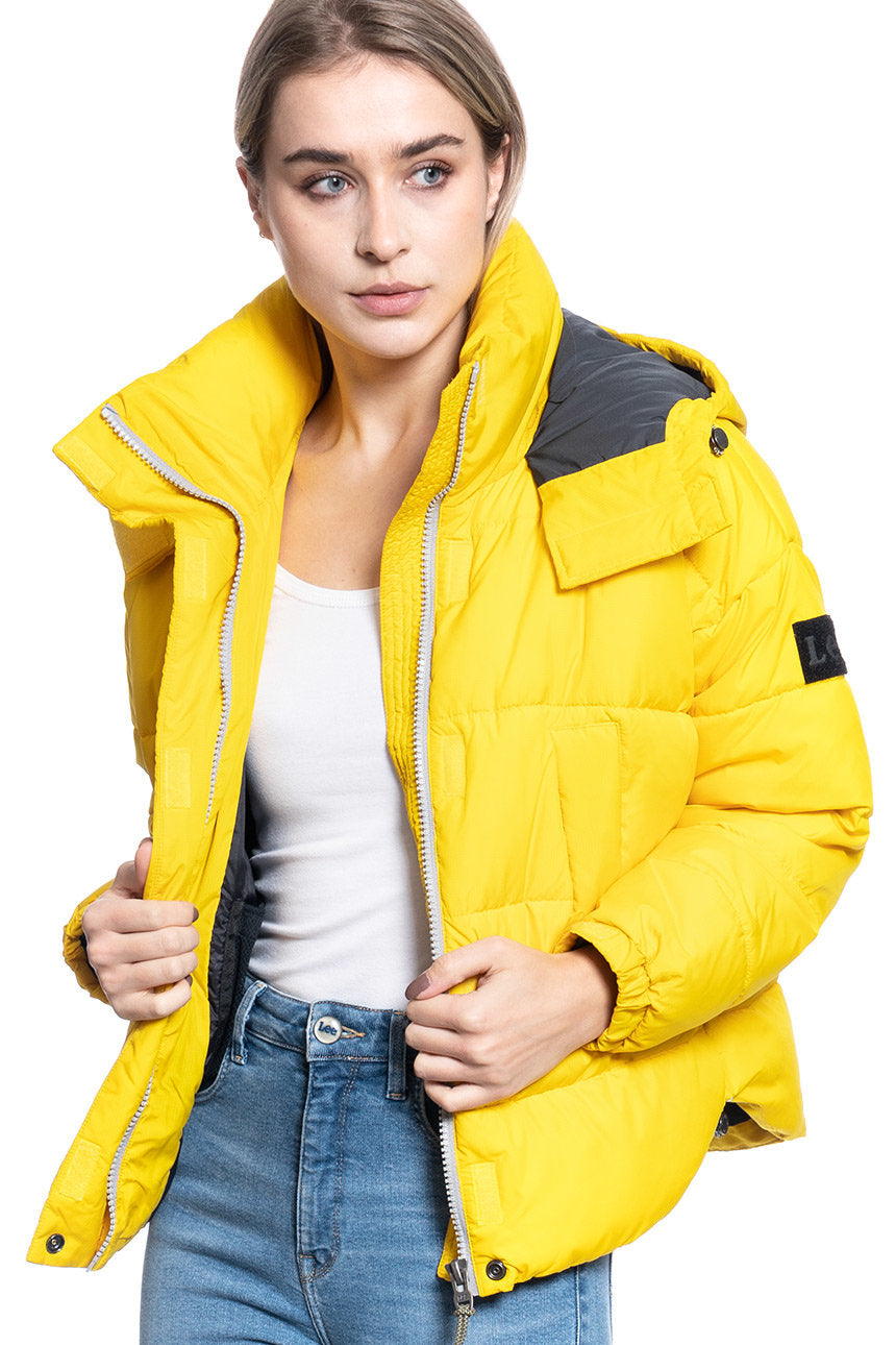 KURTKA DAMSKA LEE PUFFER JKT LEMON ZEST L56VUMMM