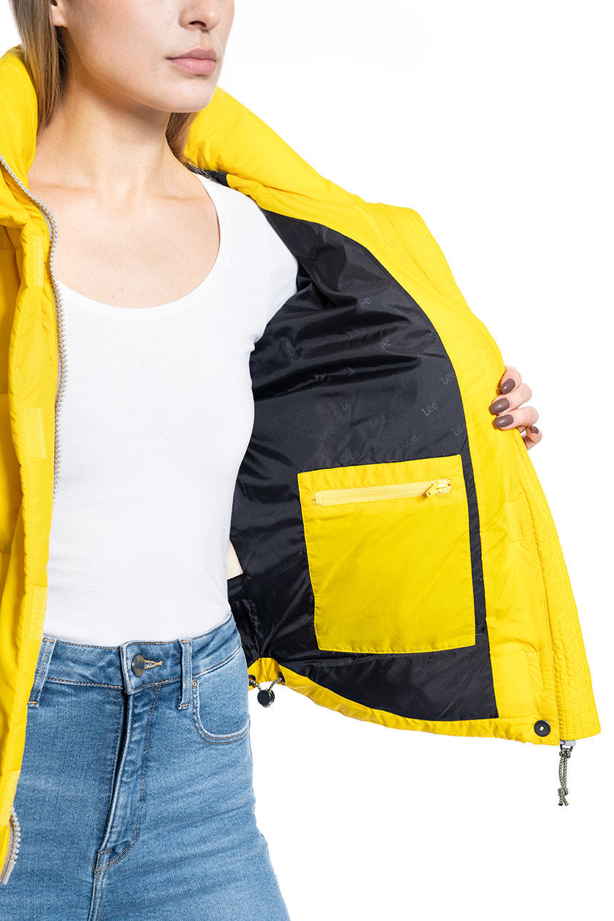 KURTKA DAMSKA LEE PUFFER JKT LEMON ZEST L56VUMMM