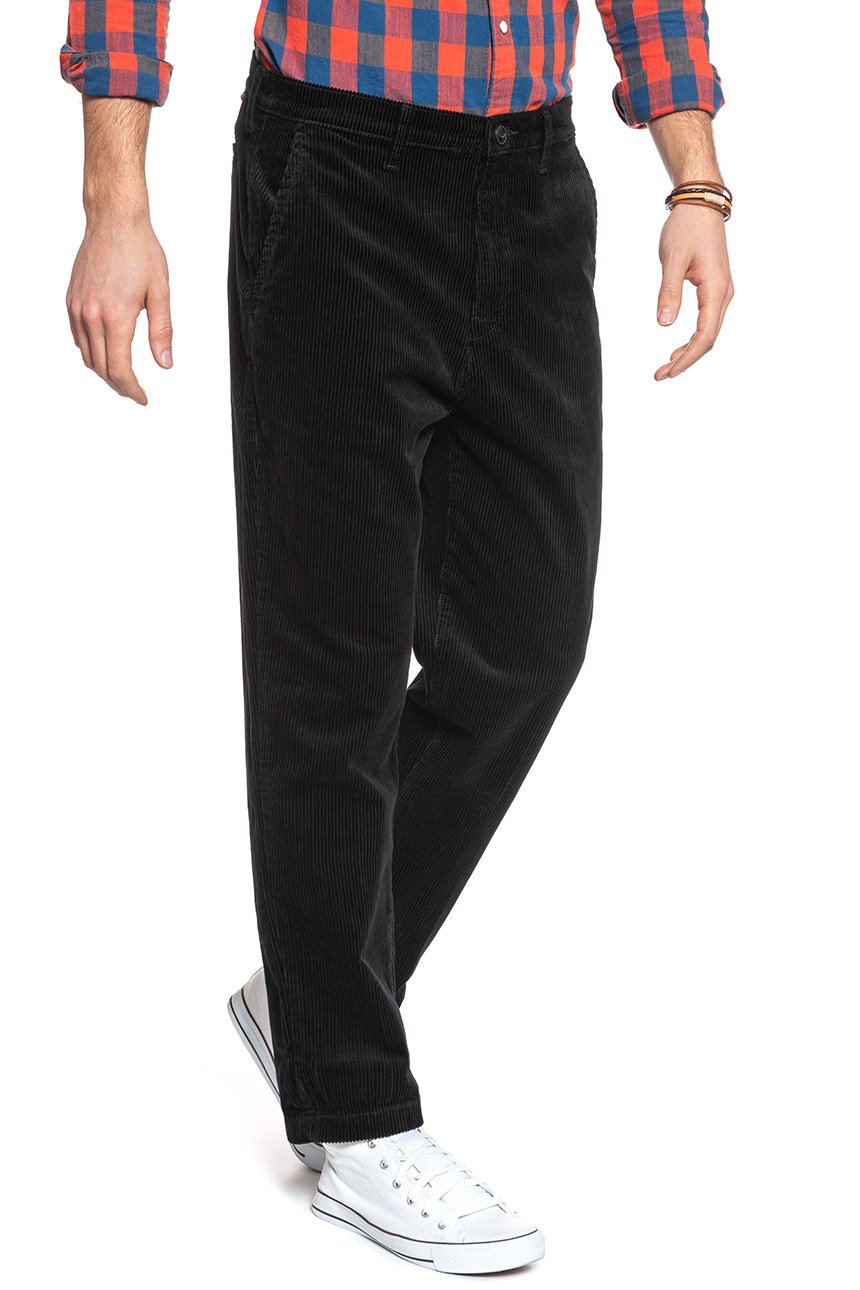 LEE SPODNIE MĘSKIE RELAXED CHINO BLACK L73NDC01