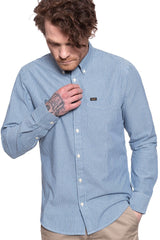 KOSZULA LEE BUTTON DOWN OIL BLUE L880ONMO